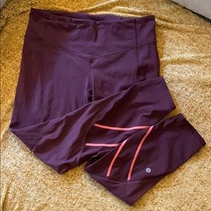 Lululemon 3/4 Leggings